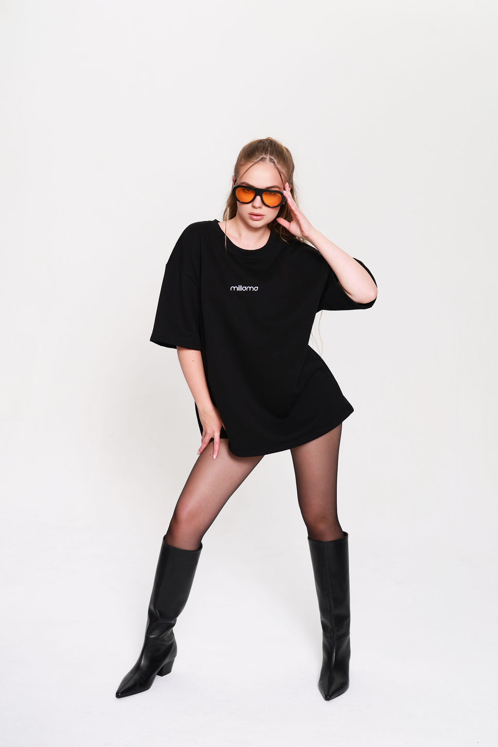 KOSZULKA THE CONNECTION - BLACK