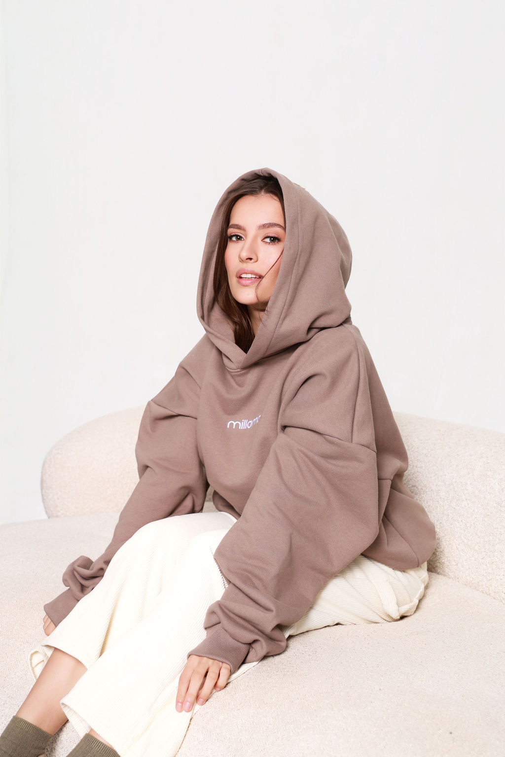BLUZA "THE JOURNEY" - CAPPUCCINO
