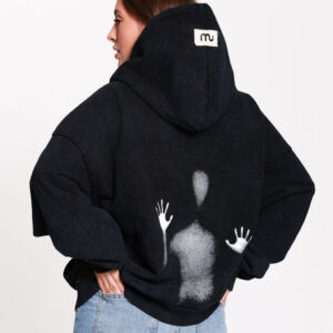 BLUZA "THE TRACE" - WASHED BLACK